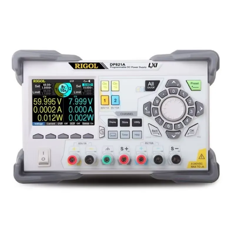 DP821A Dual-Channel Programmab - огляд і ціна Programmable Dc Power Supply 60V 10A