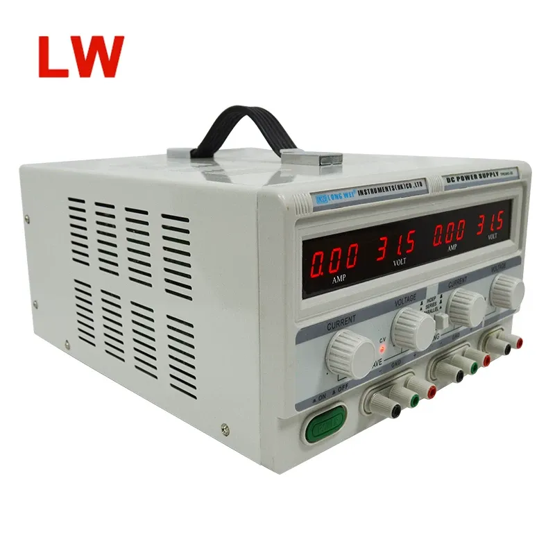 1 pcs  Adjustable DC Regulated - огляд і ціна Dual Channel Linear Power Supply 30V 5A