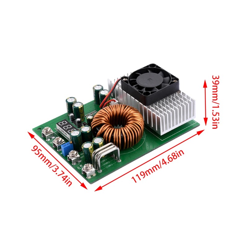 1000W 50A DC-DC Buck Converter - огляд і ціна Step Down Dc Power Supply Module 1000W